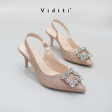 Marlene Sling Back Heels 6 cm by Viditi