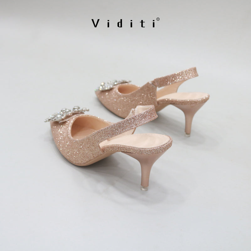 Marlene Sling Back Heels 6 cm by Viditi