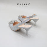 Marlene Sling Back Heels 6 cm by Viditi